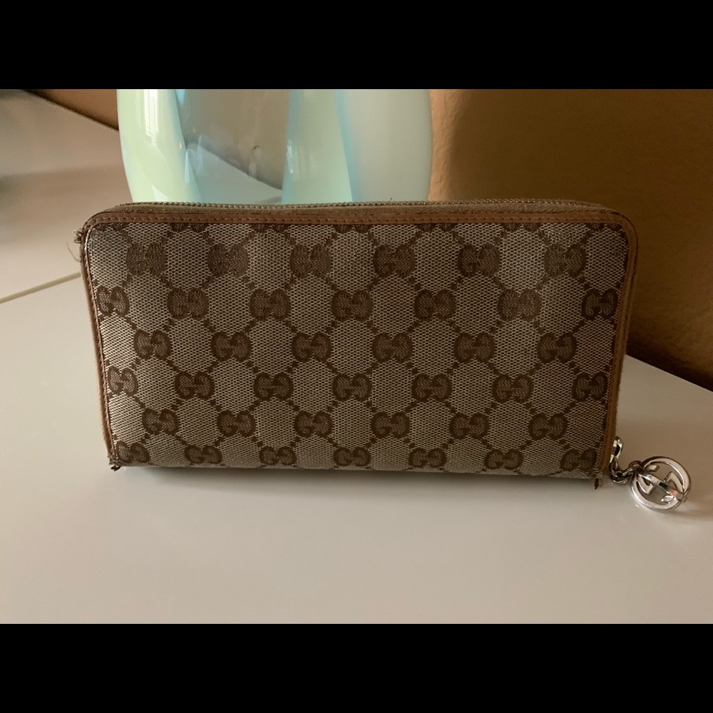 Authentic Gucci Monogram Wallet